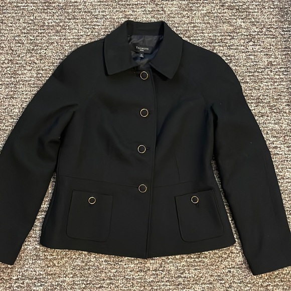 Talbots Petites woman black dressy blazer - Picture 3 of 10